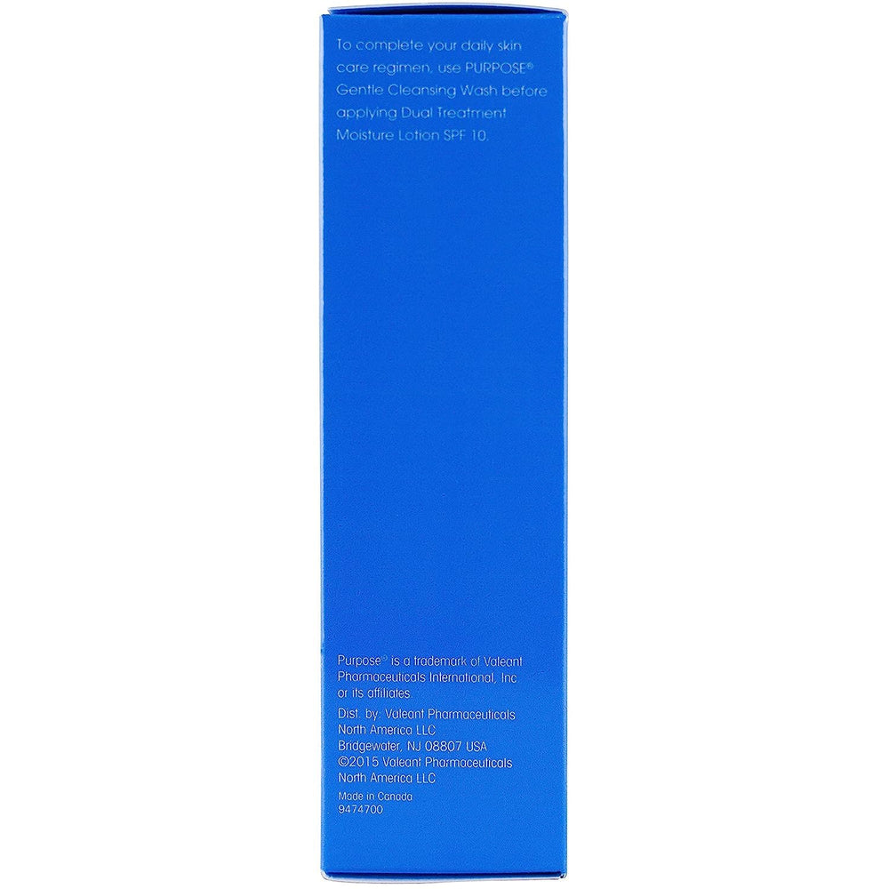 Texture application shot of Purpose Dual Treatment Moisturizer SPF 10.