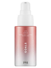 Purposeful Skincare PSA Goals night serum bottle with pump showing a pore refining nightly treatment