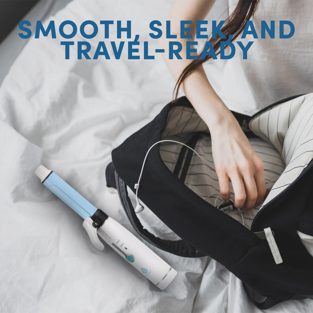 Pursonic no-tangle design promotes quick, cable-free styling