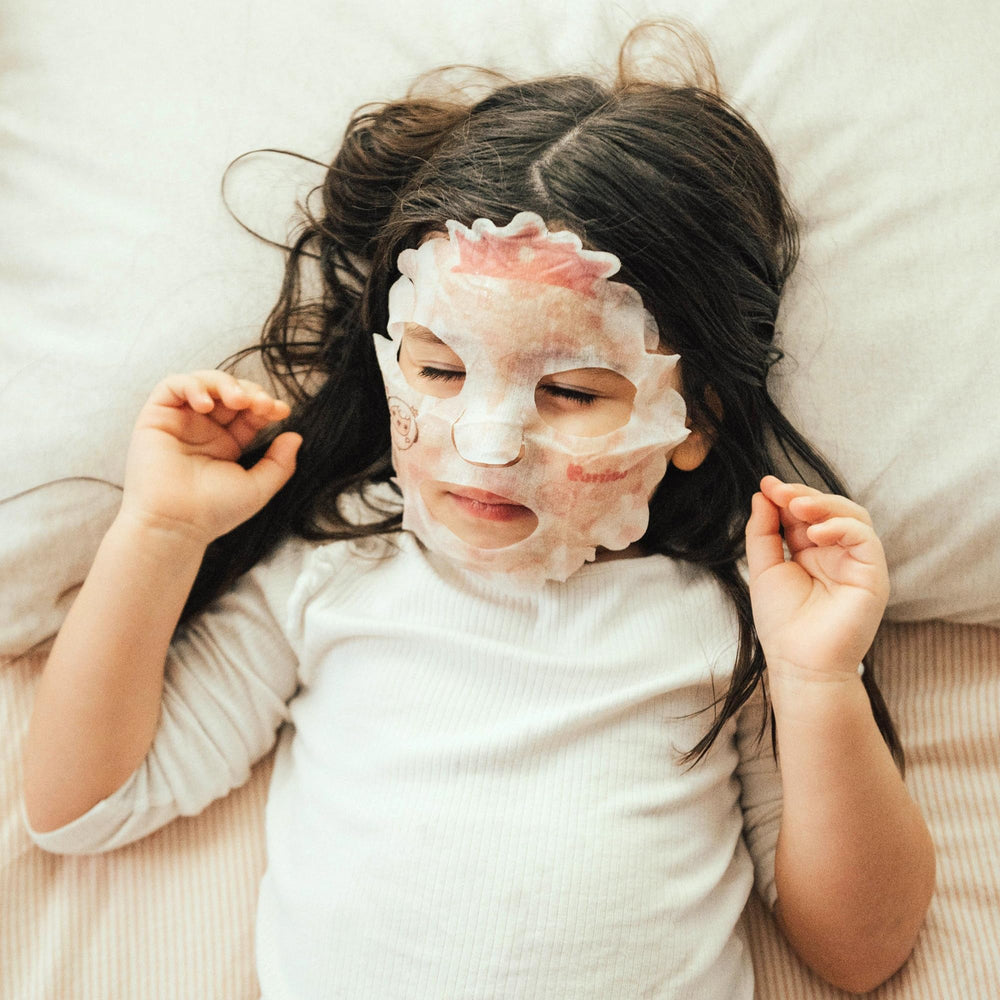 Puttisu kid-size mask sheet fits without folding or cutting