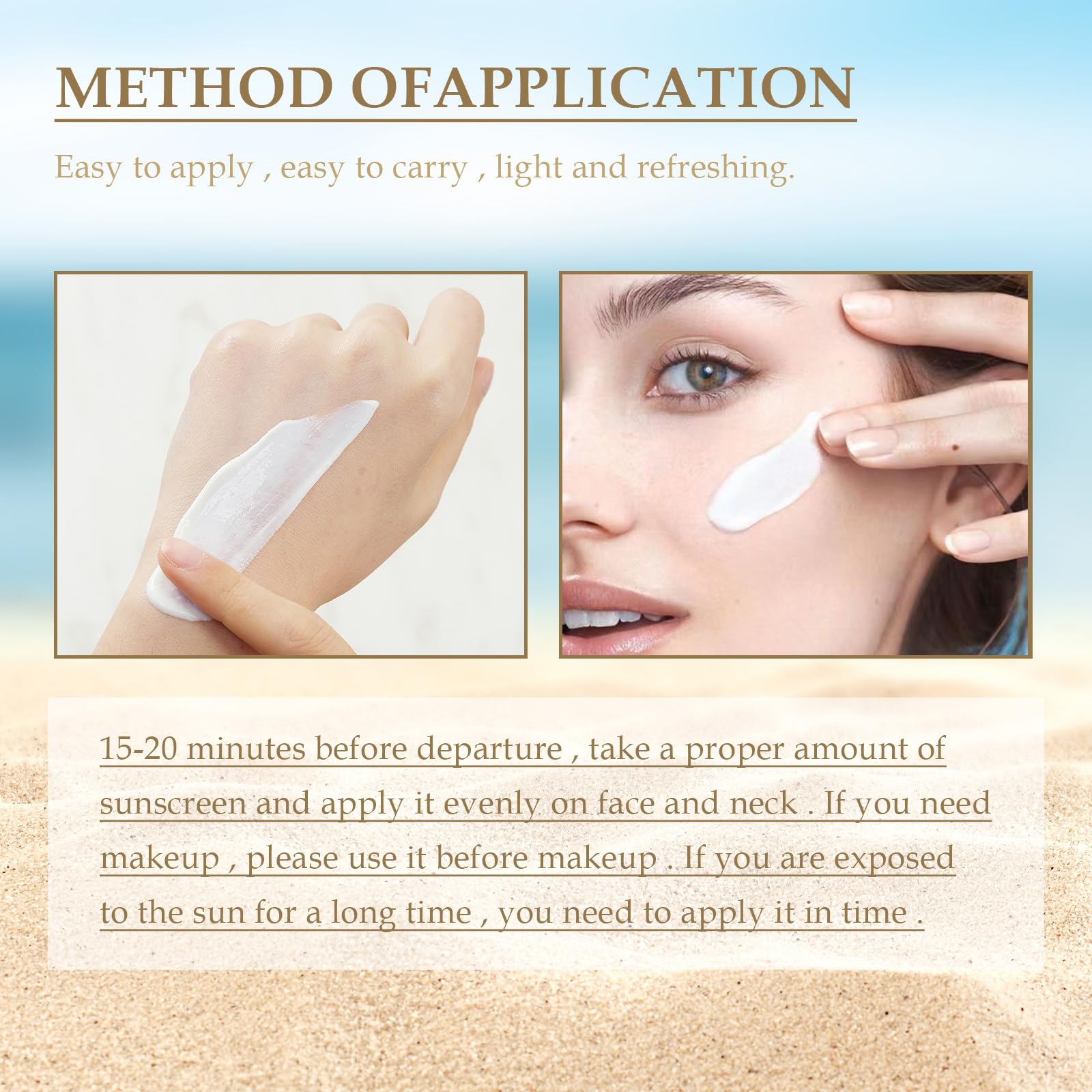 Putyhet Relief Sun SPF50 bottle with niacinamide supports skin balance