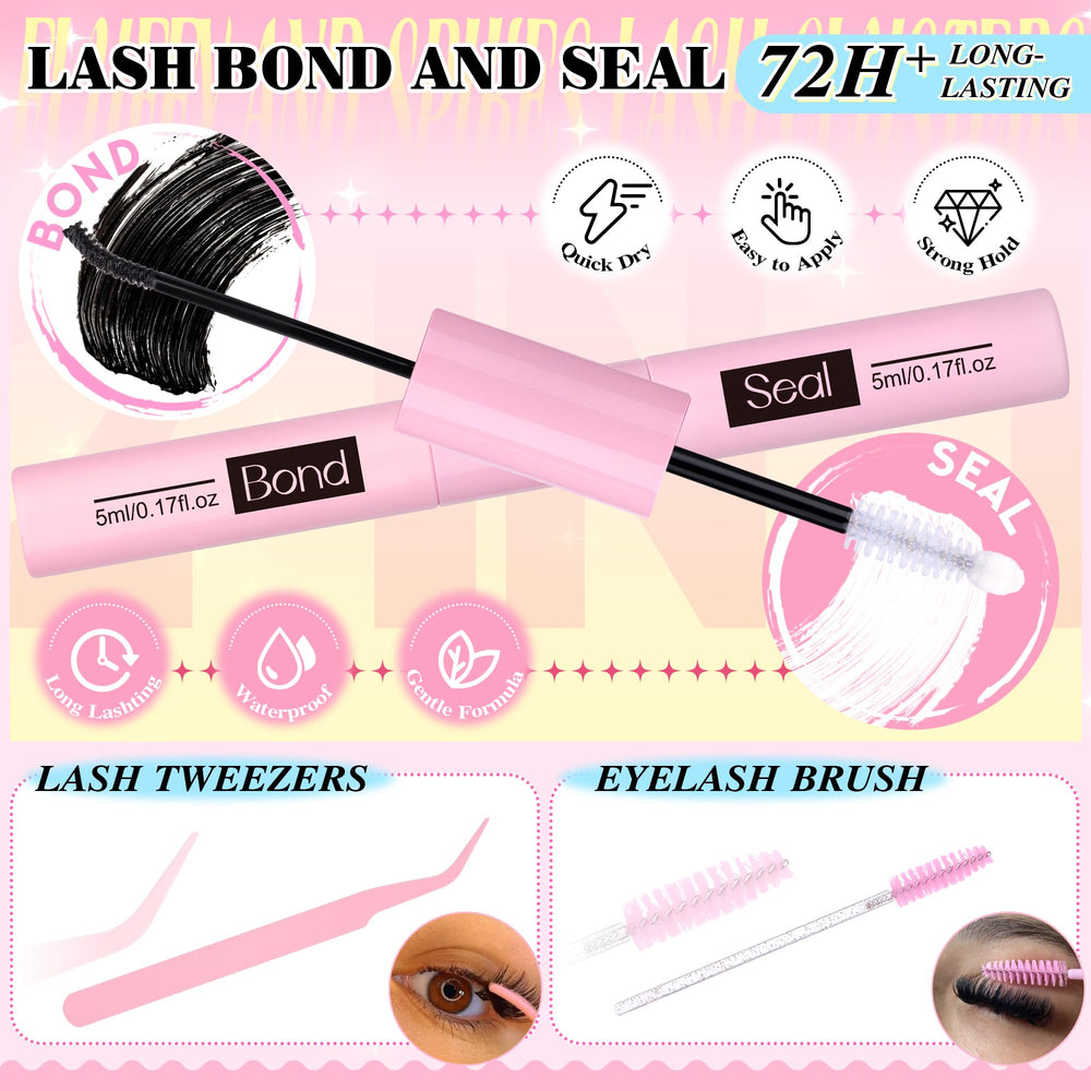 PVDKIW eyelash brush to separate and groom lashes