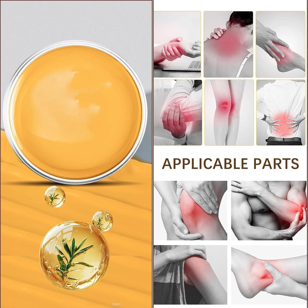 Pwkvsn Balm features natural ingredients like arnica and chamomile.