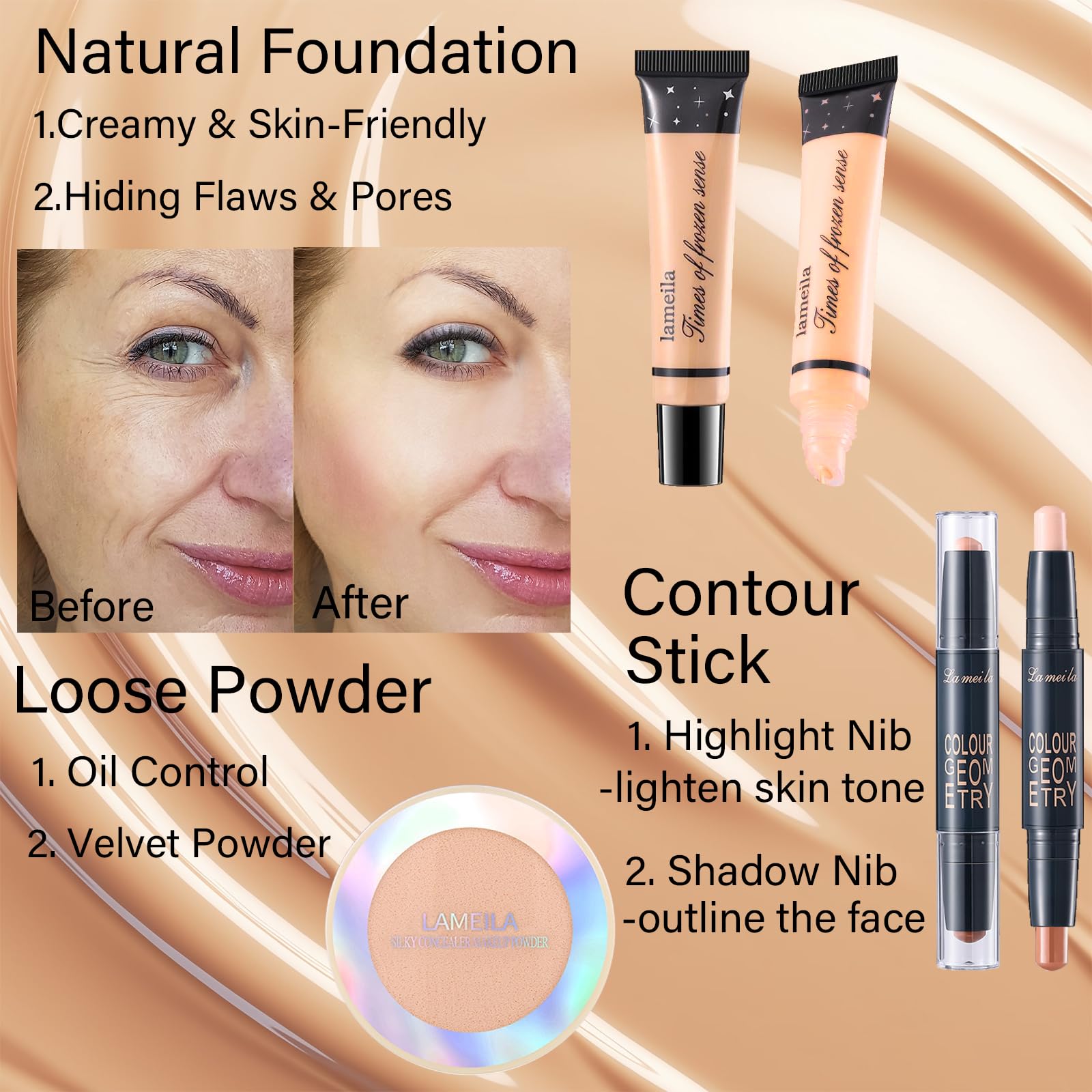 PWYSHXDF contour stick for natural-looking definition