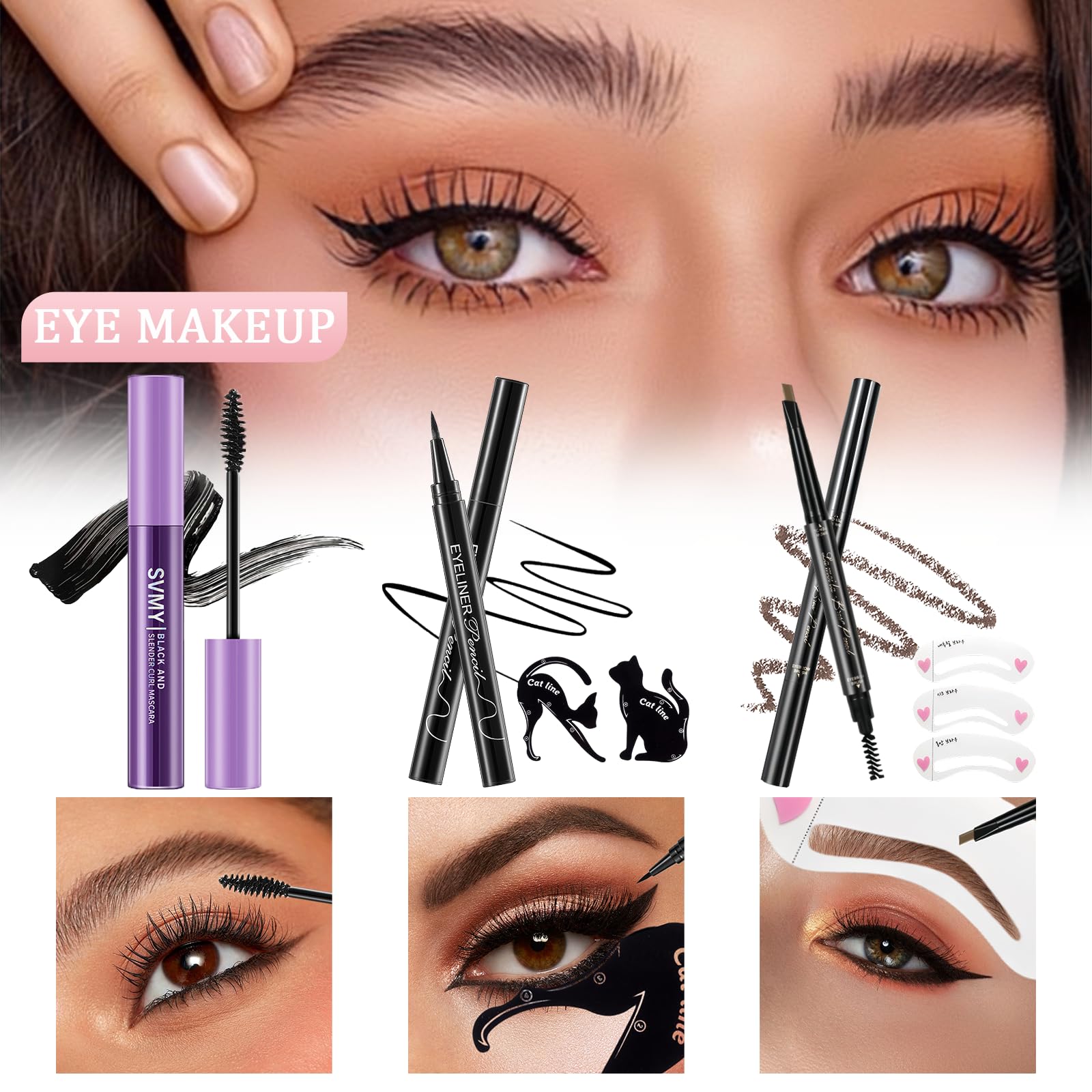 PWYSHXDF eyebrow pencil for precise definition and natural look.