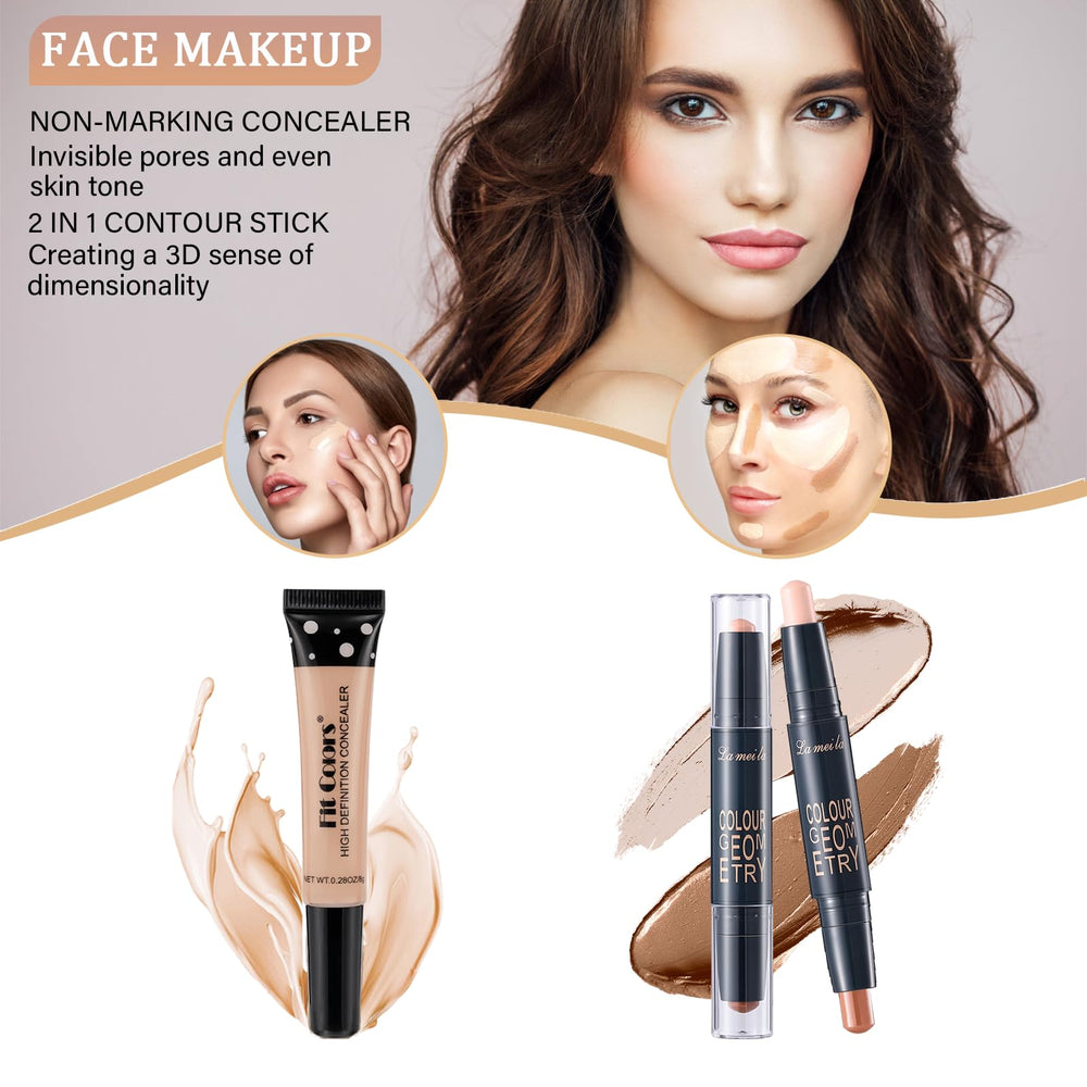 PWYSHXDF makeup set eyebrow pencil for precise definition and fuller brows