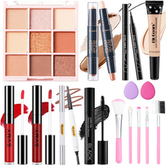 PWYSHXDF makeup set eyeshadow palette in 9 colors for versatile day-to-night looks