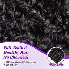 PXCPXC Burmese Curly Bundles 22-inch natural black close-up, defined curls for long-lasting shape