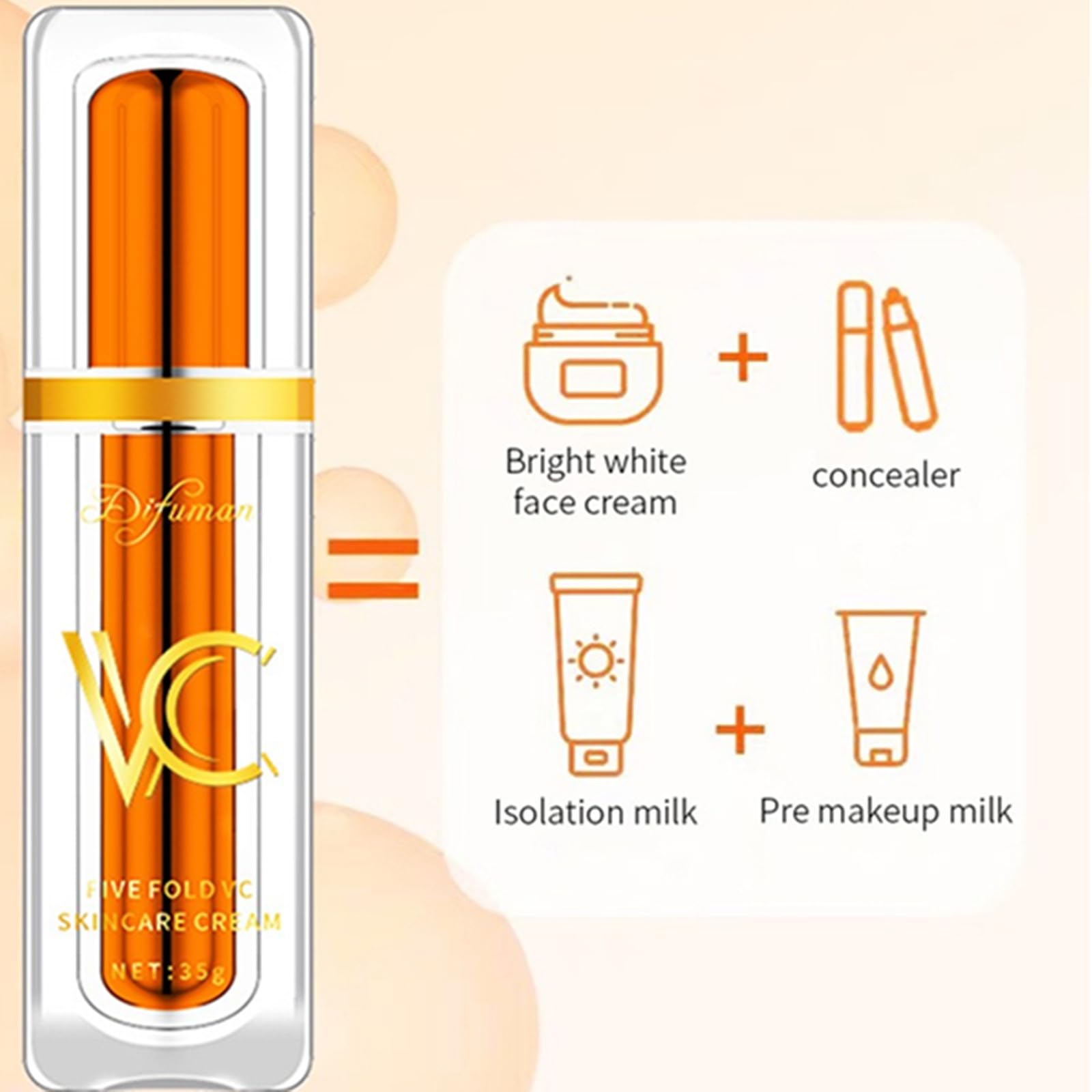 Soft satin finish on skin, non-greasy feel and comfortable wear.