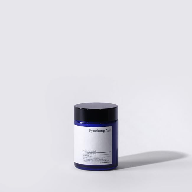 Pyunkang Yul Balancing Gel 3.3 oz bottle shown for daily travel.