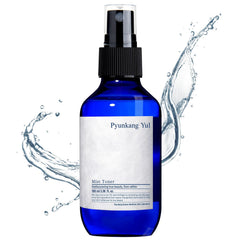 Pyunkang Yul Facial Mist Toner bottle close-up showing fragrance-free skincare.
