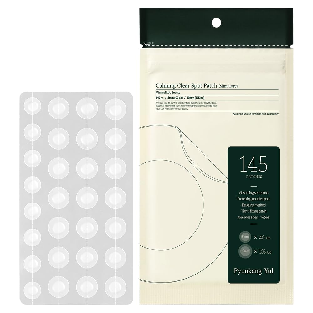 Pyunkang Yul PKY calming clear spot patch packaging shows portable blemish care.