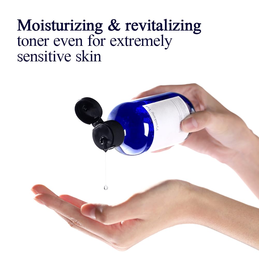 Pyunkang Yul PKY Essence Toner highlights Astragalus root extract for vitality and skin hydration.