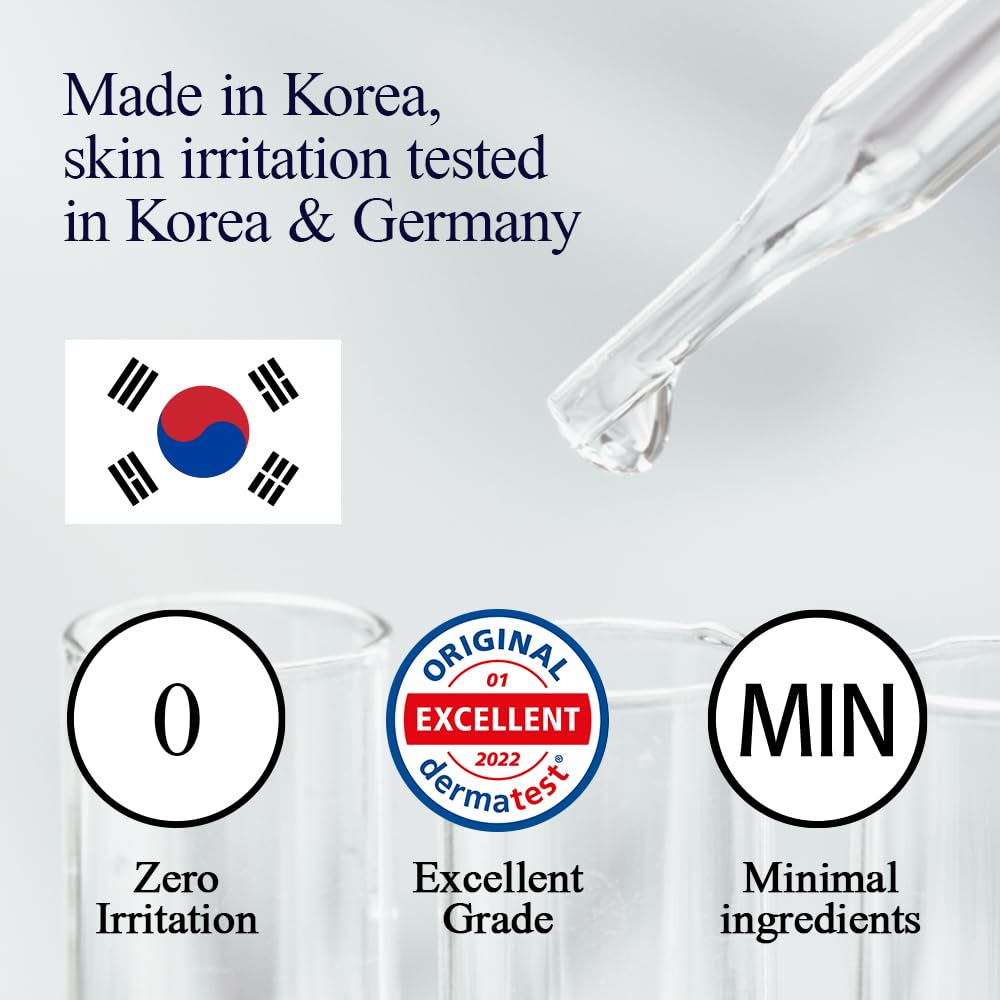 Gentle application of Pyunkang Yul PKY Essence Toner on clean skin for calming hydration.