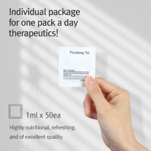 Protective double-layer film on Pyunkang Yul PKY Eye Cream tube
