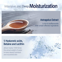 PKY mask essence close-up with glossy surface indicating rich hydration