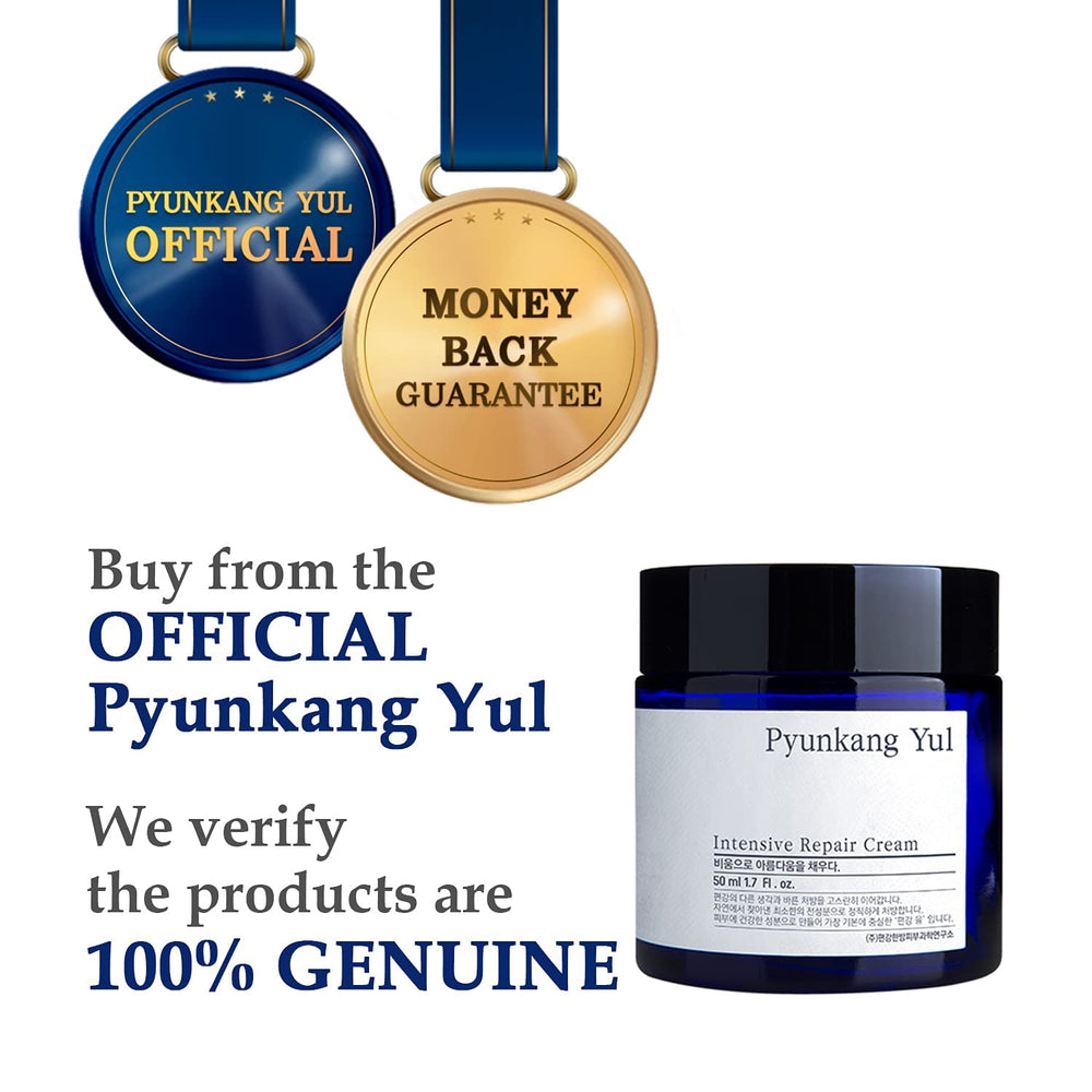 PKY Intensive Repair Cream swirl on skin demonstrates rapid absorption and lasting hydration.