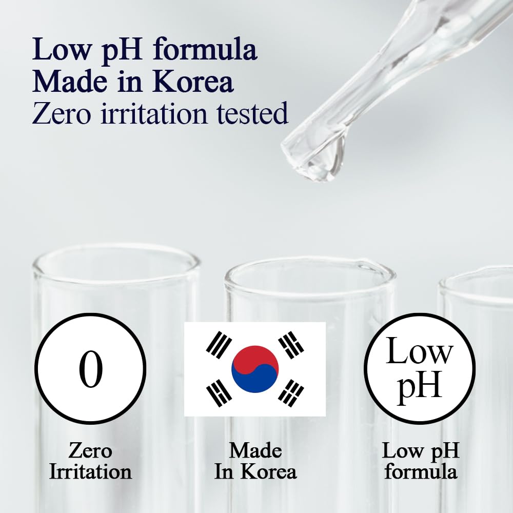 Pyunkang Yul PKY Low pH Cleansing Pad dermatologist-tested badge visible.