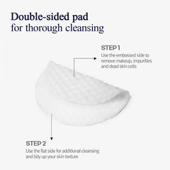 Pyunkang Yul PKY Low pH Cleansing Pad in action for makeup removal.
