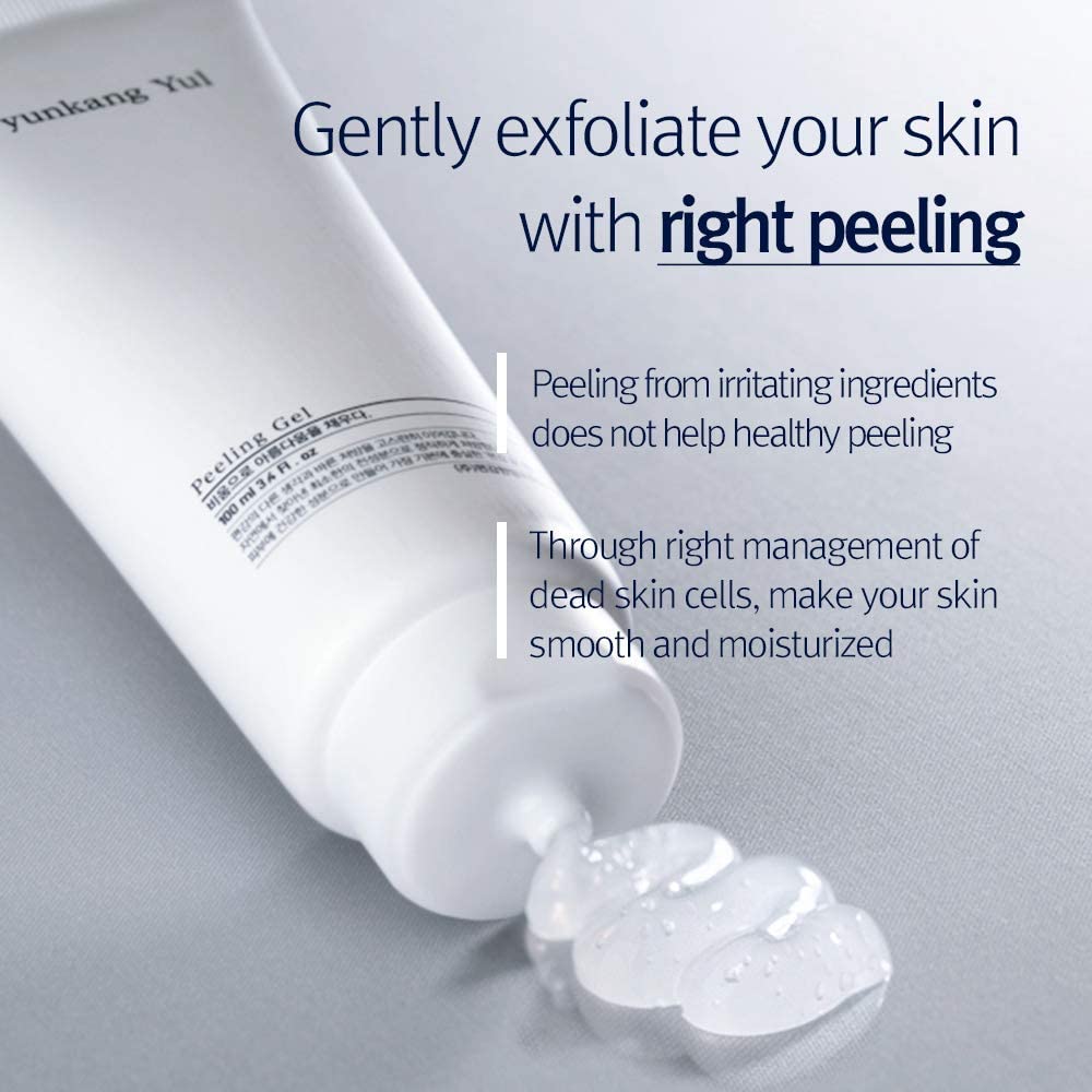 Visibly refined pores and smoother texture after PKY peeling gel