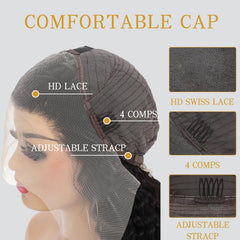 PYY Deep Wave wig full head view emphasizes natural volume.