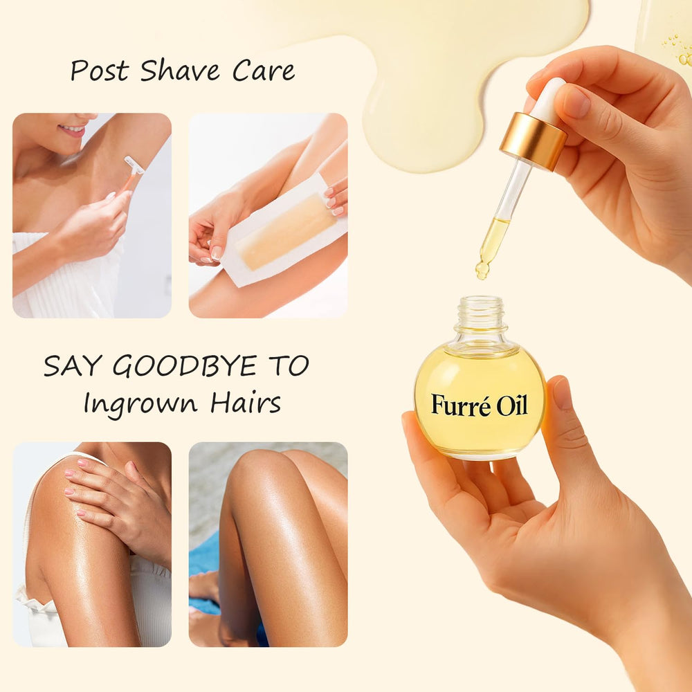 QAH Furré DEFENSIL blend highlights calming relief after hair removal