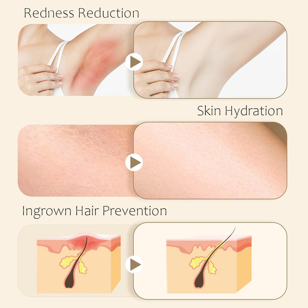 QAH Furré oil glide demonstrates feather-light, fast absorption on skin