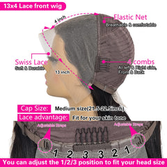 Qangelabeauty Natural hairline with adjustable fit.