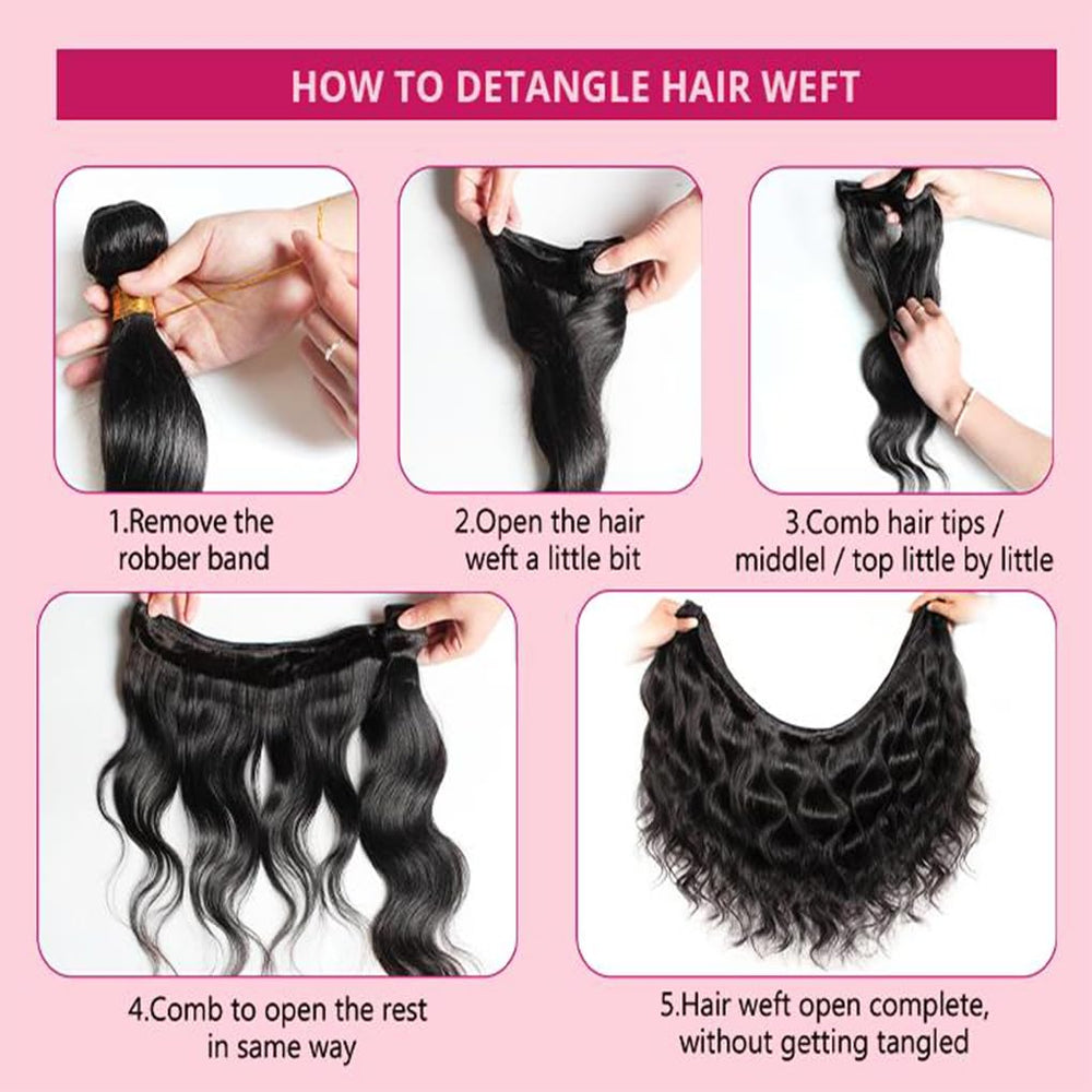 Qanlynny natural black shine enhances a healthy, vibrant appearance.