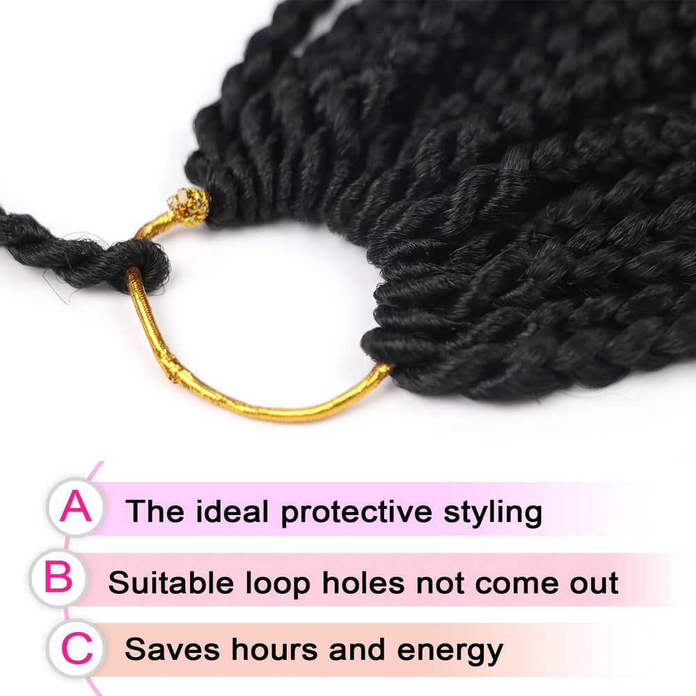 QANSFA deep-wave ends box braids add texture and movement.