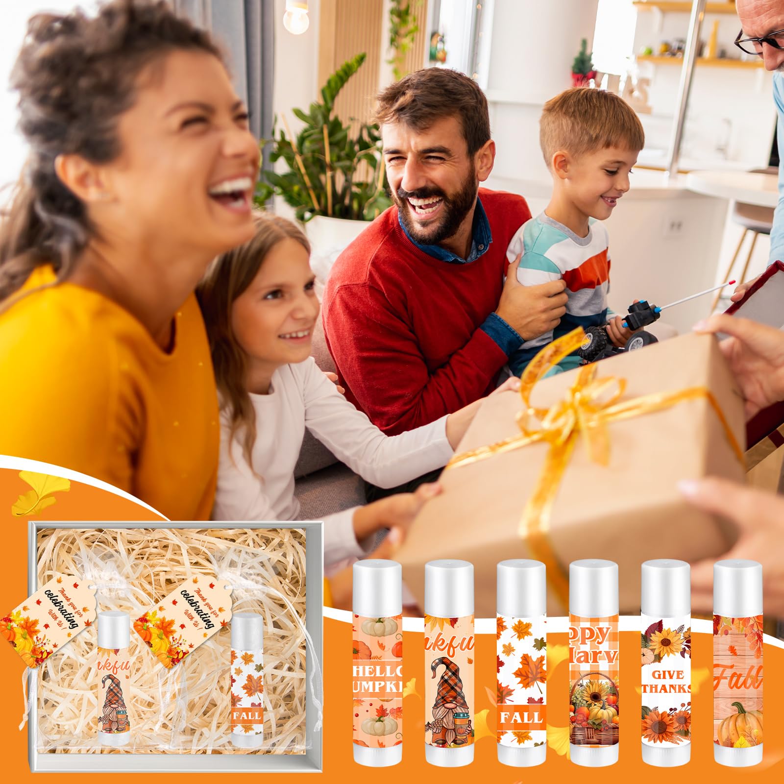 QAUYETM six-flavor lip balms for seasonal gifting options.