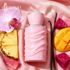 QAWAFI Elysian Fields floral-notes display hints at a delicate, uplifting fragrance