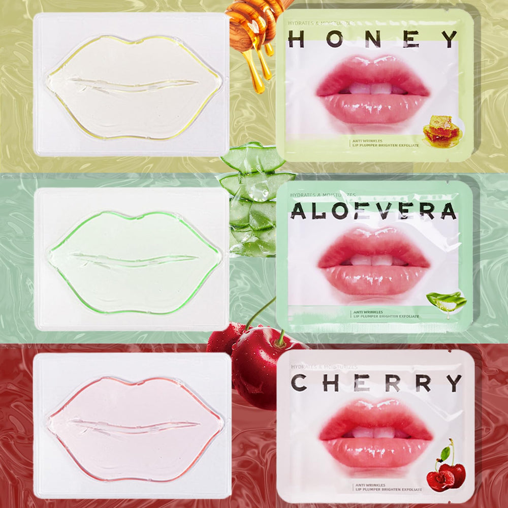 Qawnfy Cherry Lip Mask provides brightening hydration for lips