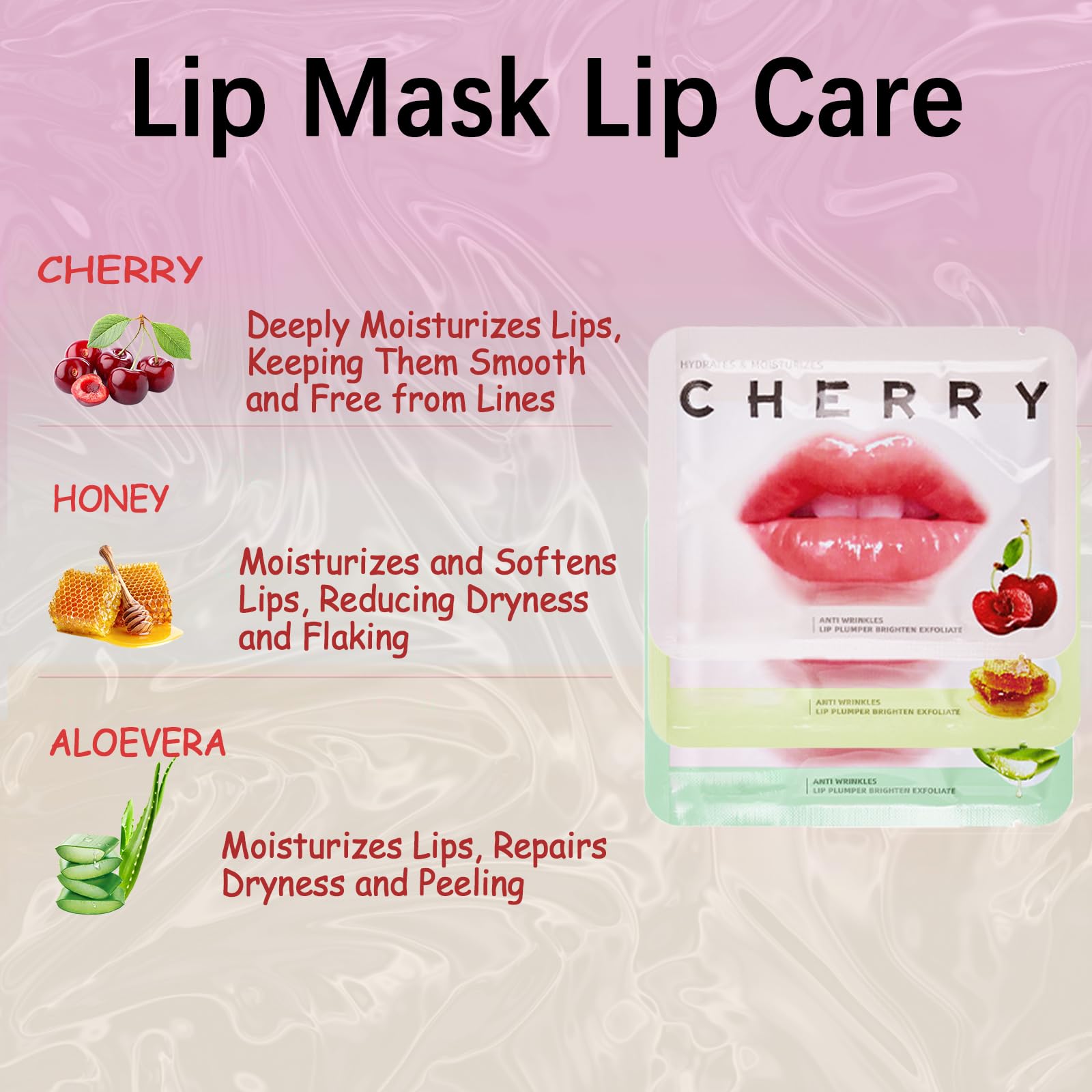 Qawnfy Honey Lip Mask nourishes and moisturizes lips