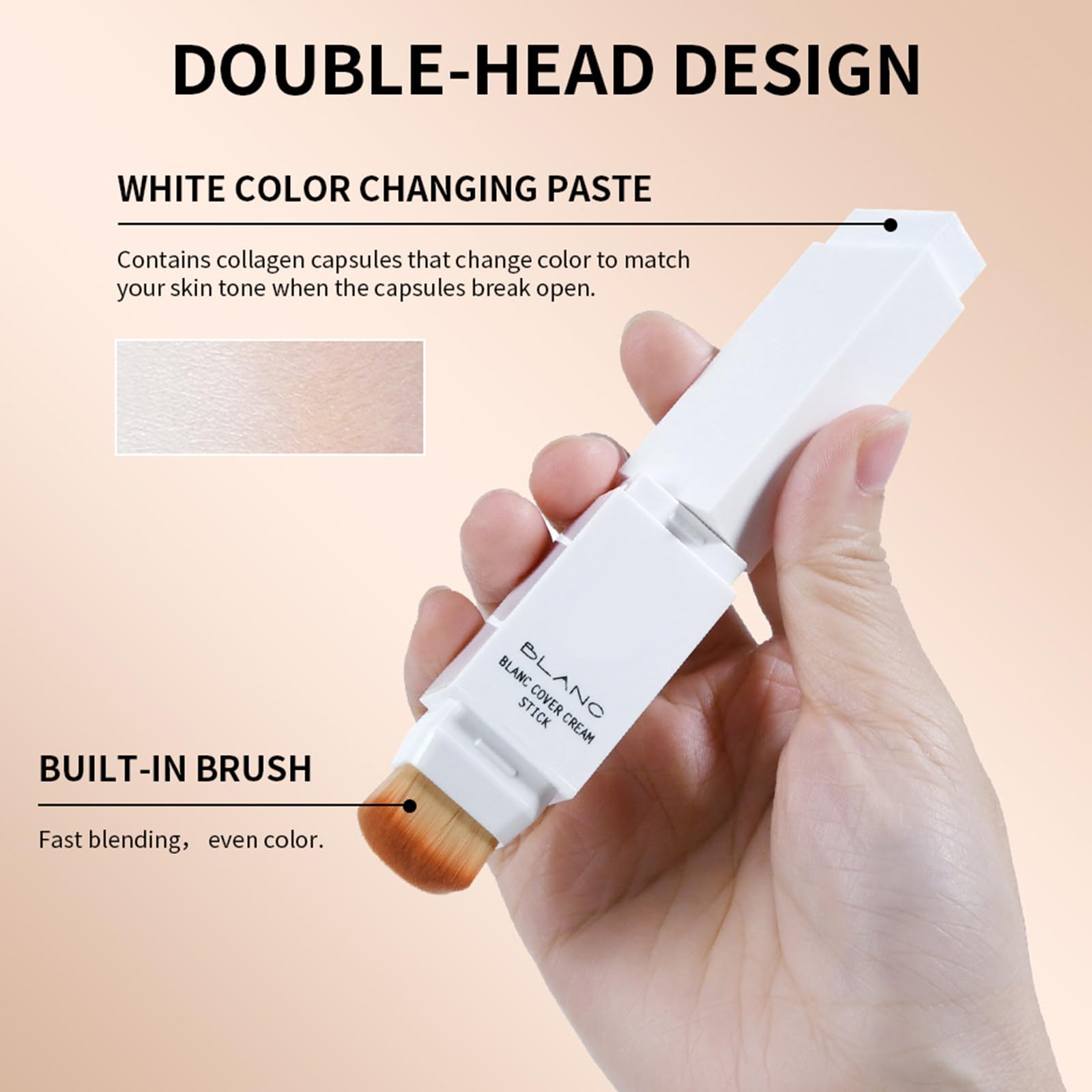 Qawnfy twist-up design enhances portability and quick on-the-go use.