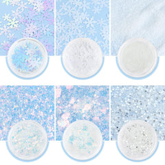 Qdsuh multi-use glitter for nails, body art, and crafts