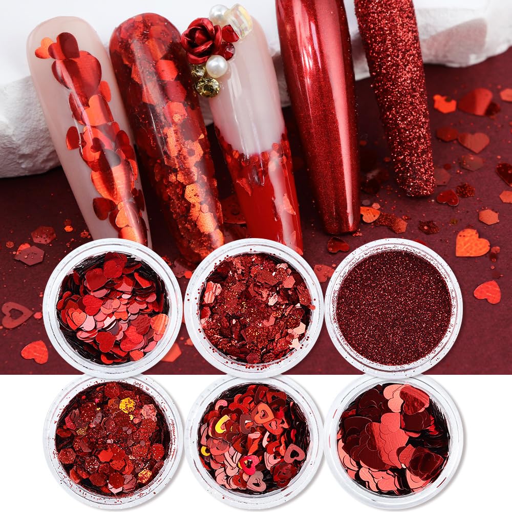 Qdsuh gift-ready Valentine set invites creativity for home or salon use.