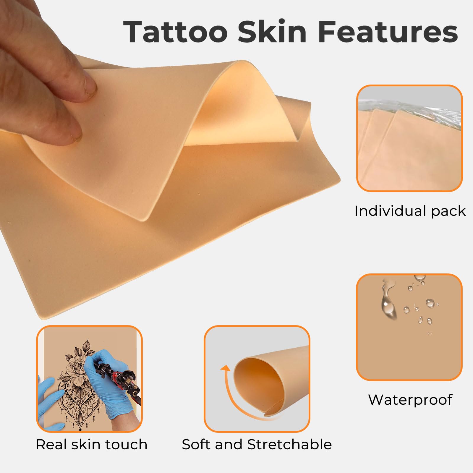 Qeqanazo ReelSkin dermis texture closeup shows authentic realism.