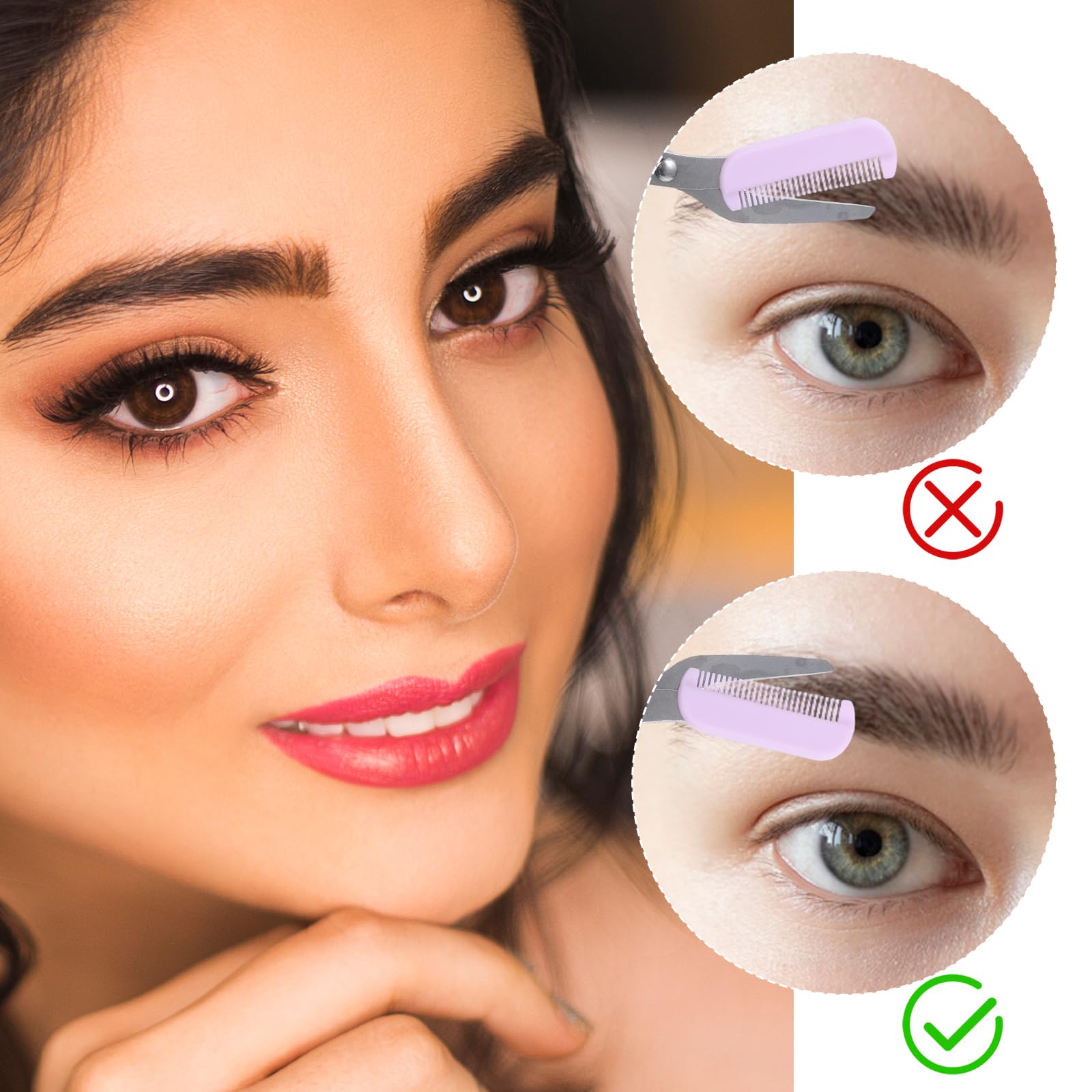 QfwdfcTrenz compact travel brow tools for touch-ups on the go