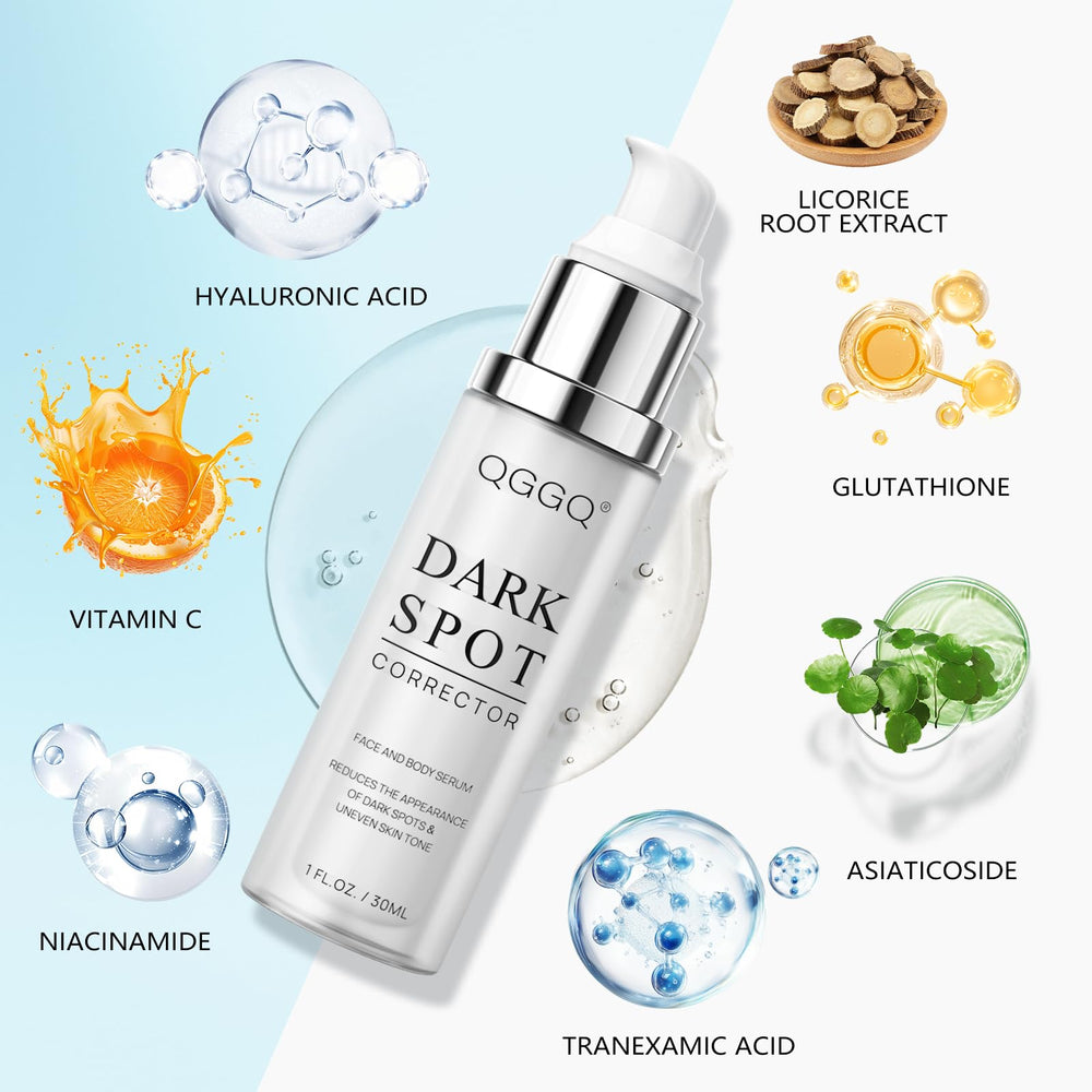 QGGQ serum texture and pump with hydrating formula for daily use