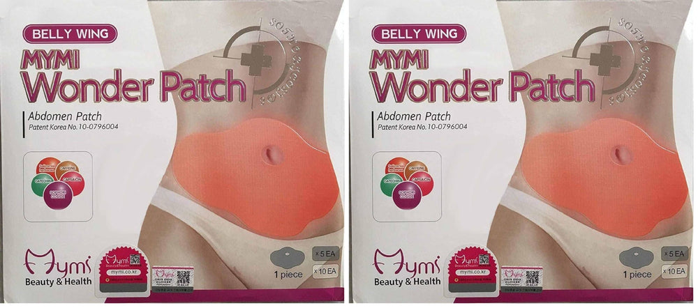 QIANSOTO Mymi Wonder Patch Belly Wing packaging shows per-pack details for easy use
