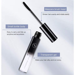 QiBest Hair Finishing Sticks applying on hair to tame flyaways.