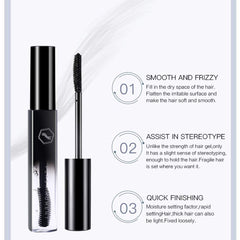 QiBest Hair Finishing Sticks bottle and brush details for easy use.