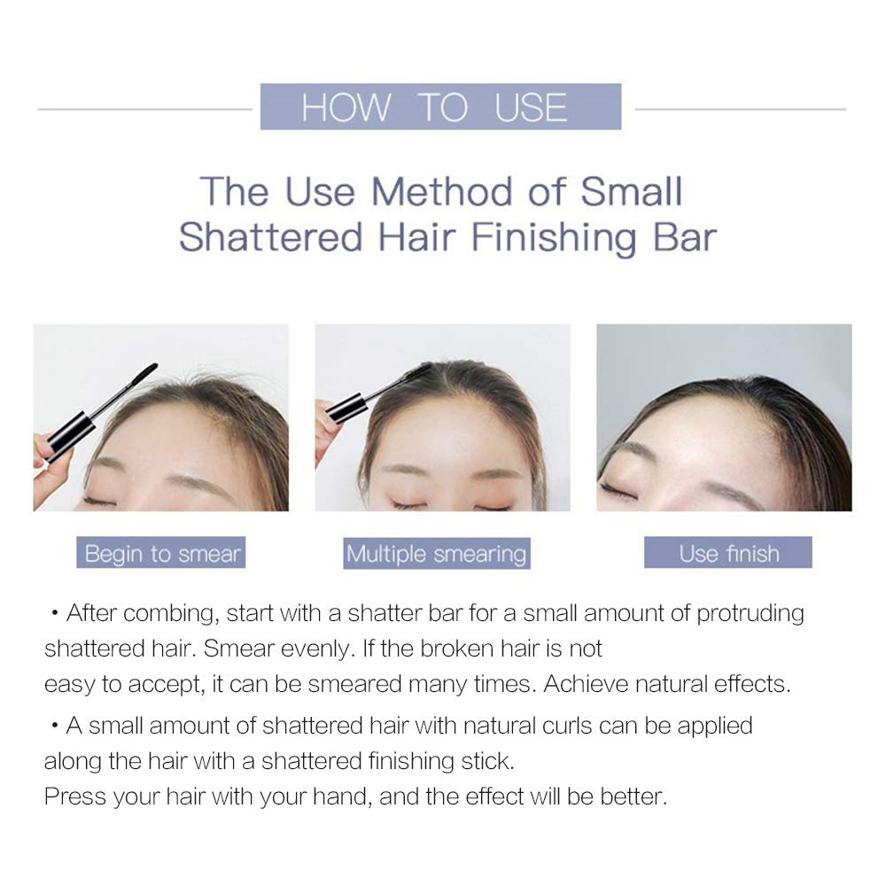 QiBest Hair Finishing Sticks demonstrating flyaway control at events.