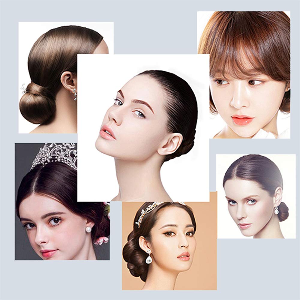 QiBest Hair Finishing Sticks wedding-ready shine on strands.