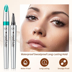 QIC Eyebrow smudge-proof finish for all-day wear.