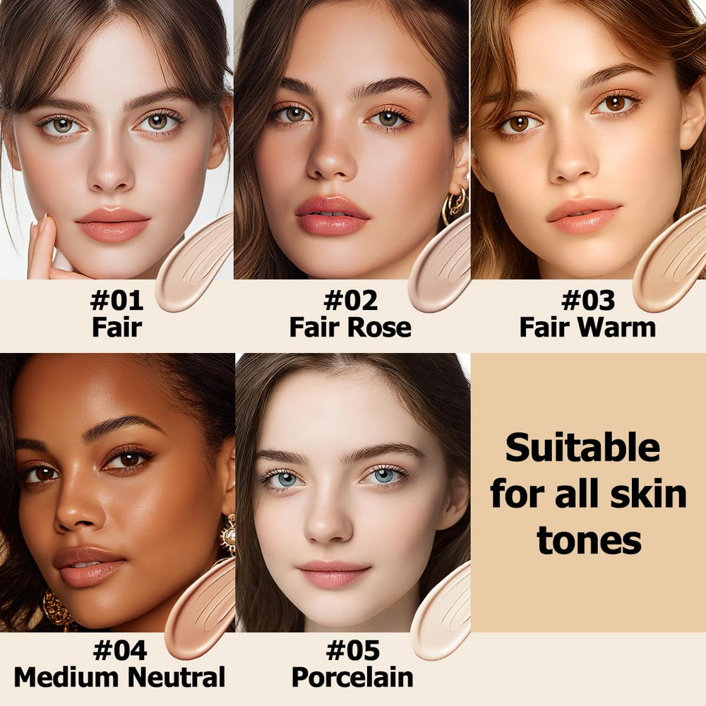 QIC Concealer packaging and brush facilitates easy daily use