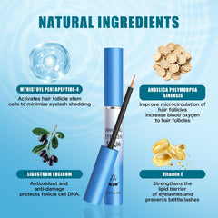 QIC W3W applicator brush ready for precise lash and brow application