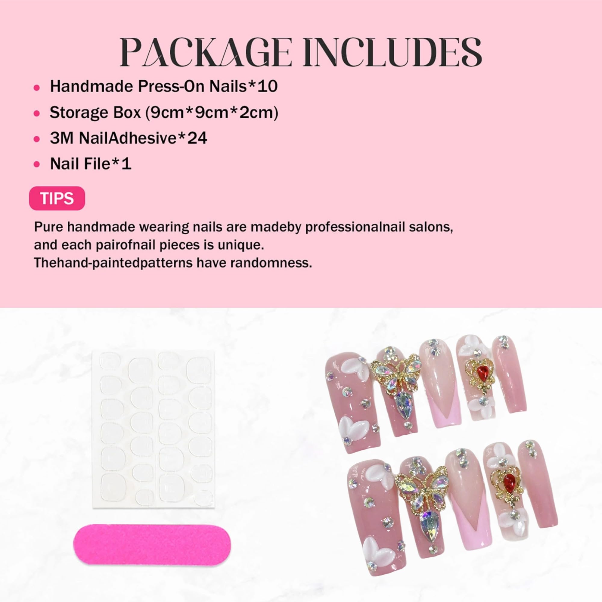 Qicaijia luxury false nails designed for comfortable wear and durable everyday use