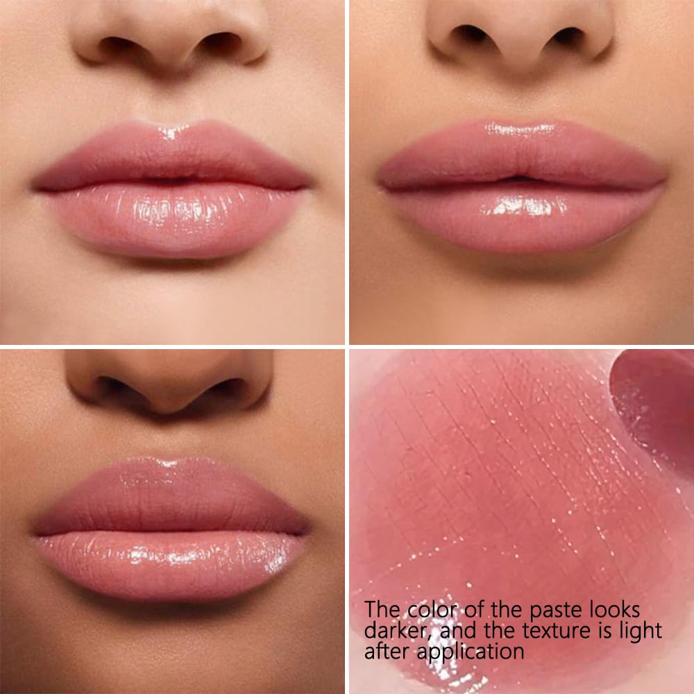 QIDSTERS Honey Lip Balm on lips demonstrates easy glide